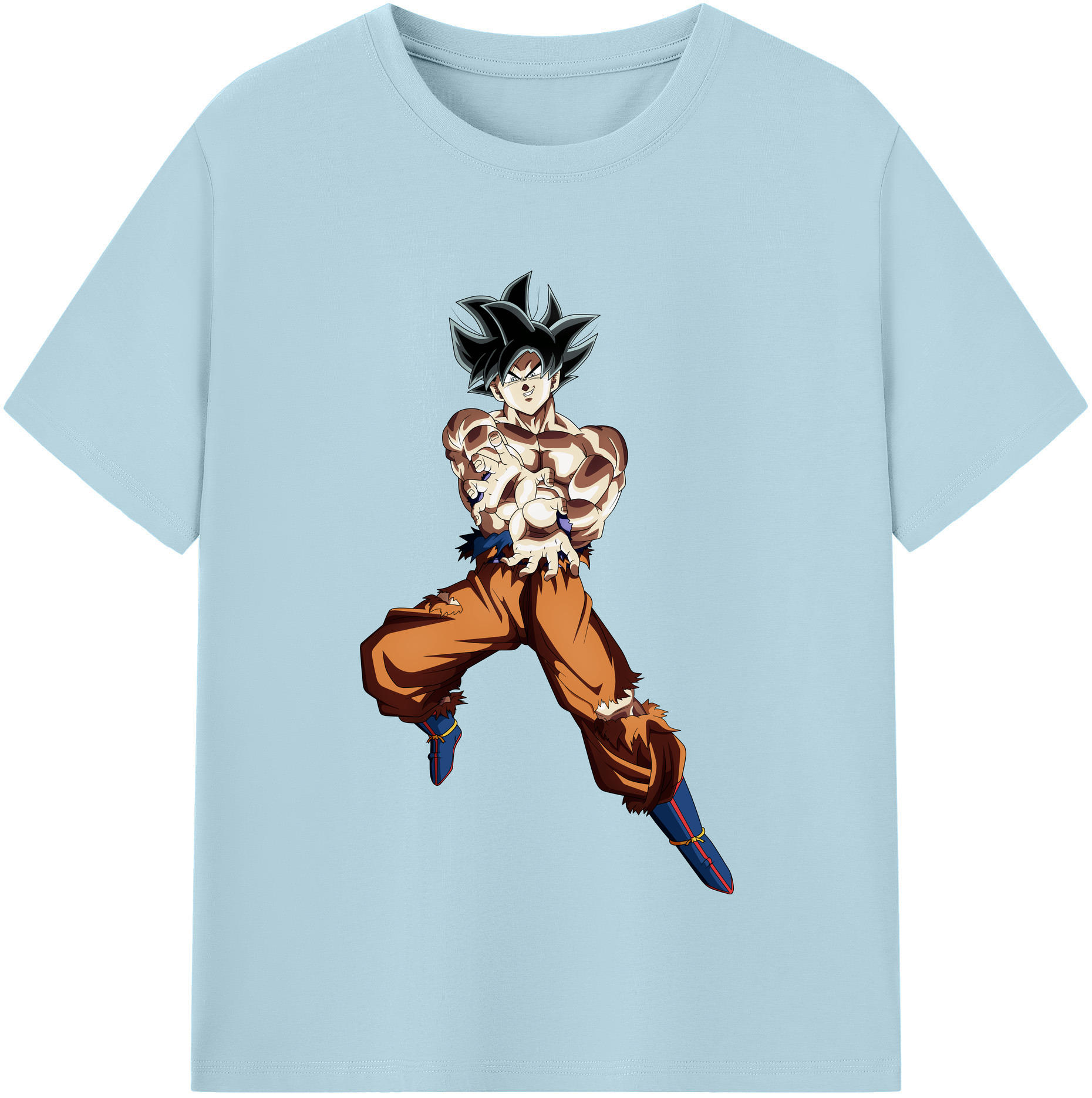 （画像用） ドラゴンボール 孫悟空（そん ごくう）Son Goku カカロット DRAGON BALL Kakarotto 綿100％半袖Tシャツ（フロントプリント）